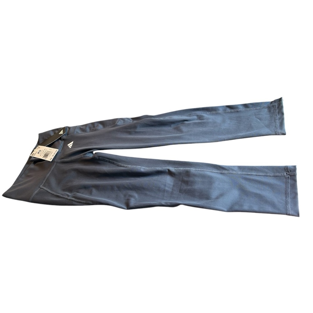 Adidas OPT St 3/4 Tig Blue Athletic Tights - Picture 11 of 16